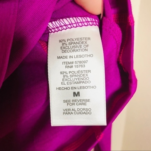 CHAMPION Lingonberry Active Long Sleeve Shirt - Picture 6 of 7